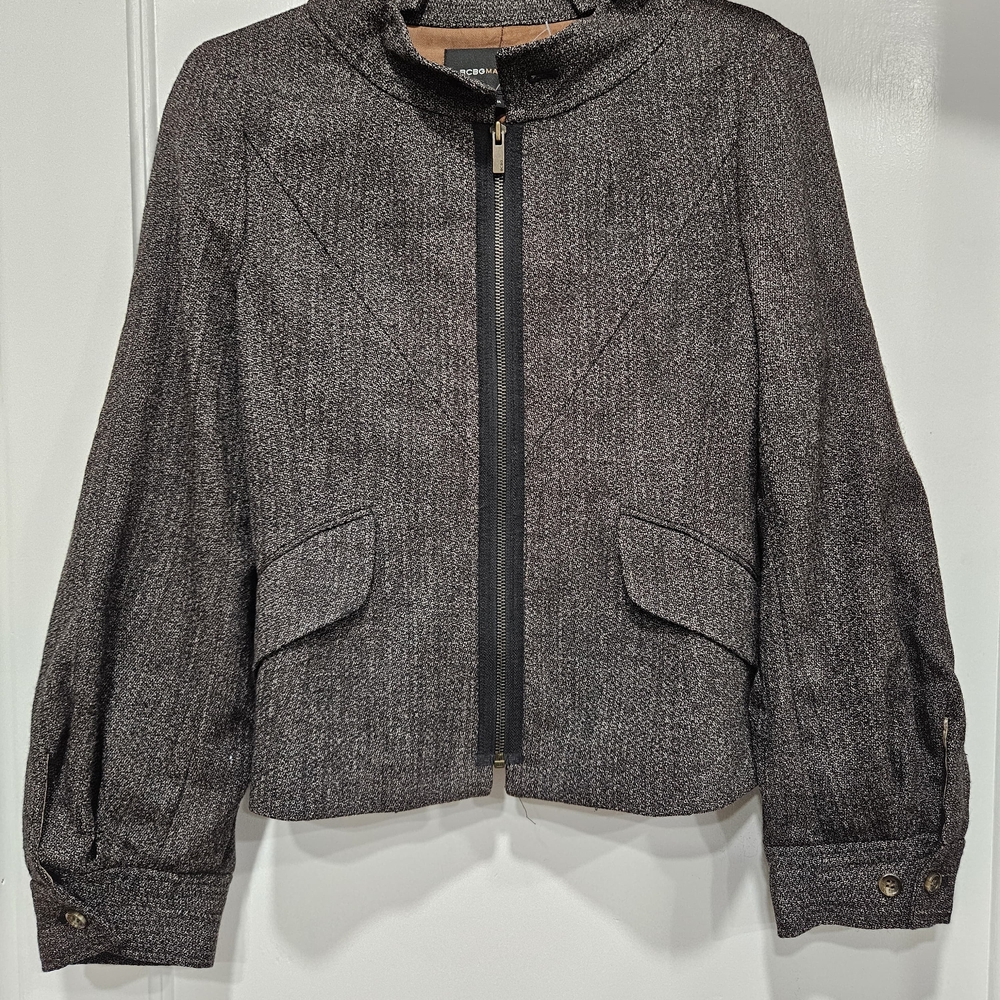 BCBG Maxazria Women's Dark Gray Blazer